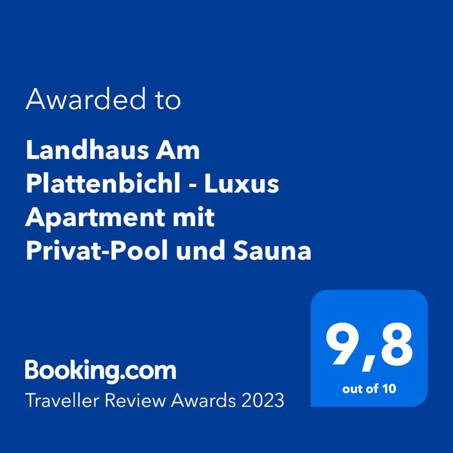 Landhaus Am Plattenbichl - Luxus Apartment Mit Privat-Pool Und Sauna - Im Sommer Bergbahn Inklusive اوبرستدورف المظهر الخارجي الصورة